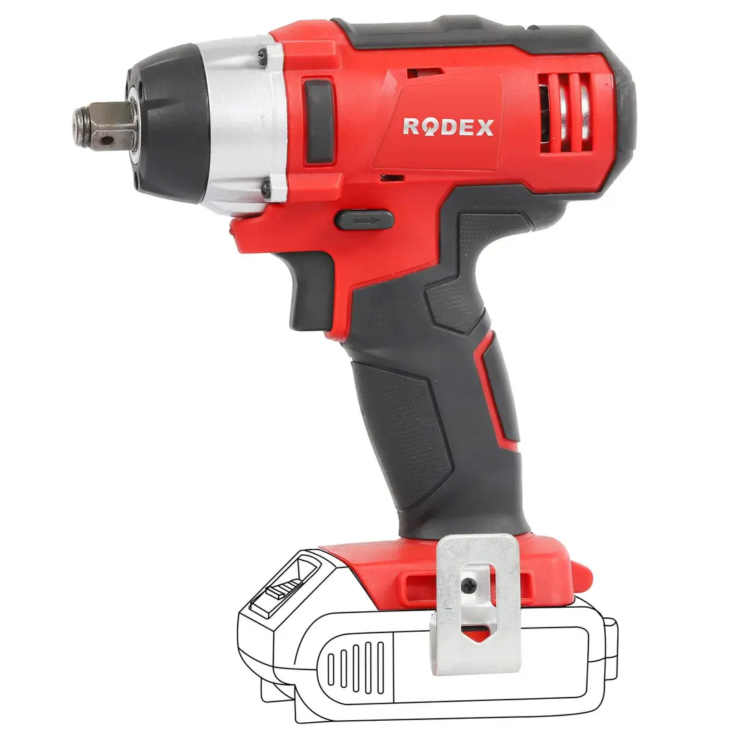 Rodex RPX2380 Darbeli Somun Sıkma Bataryasız 20 V 180 NM- Badem10
