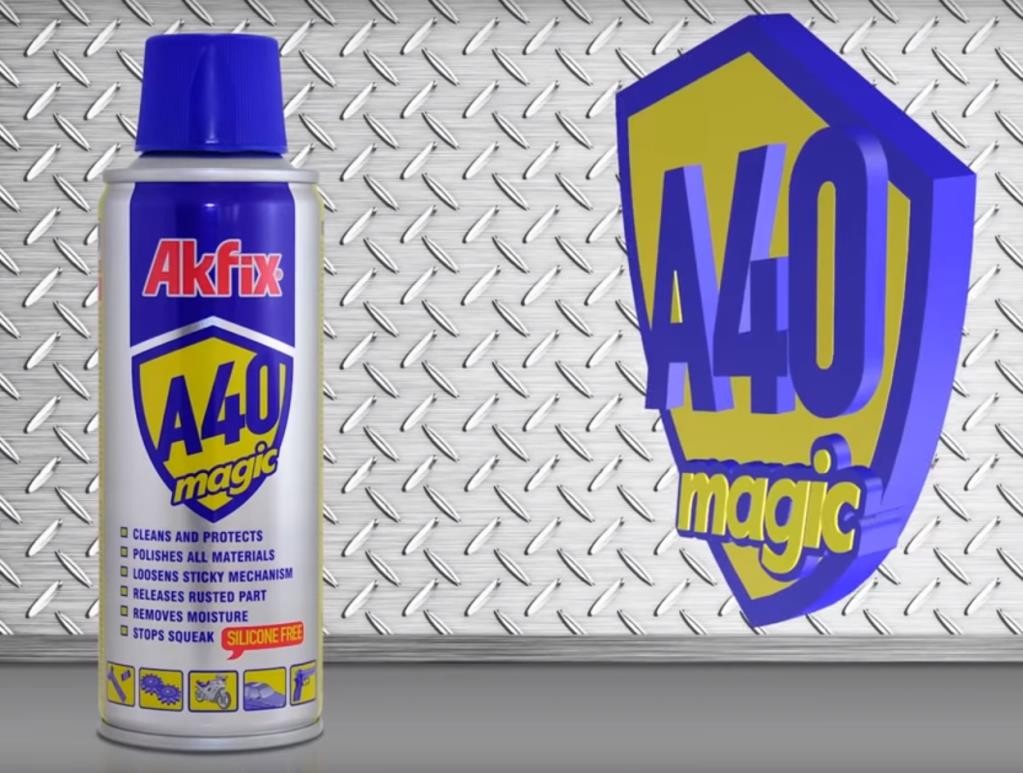 Akfix A40 Pas Önleyici Yağlayıcı Sprey 400 mL