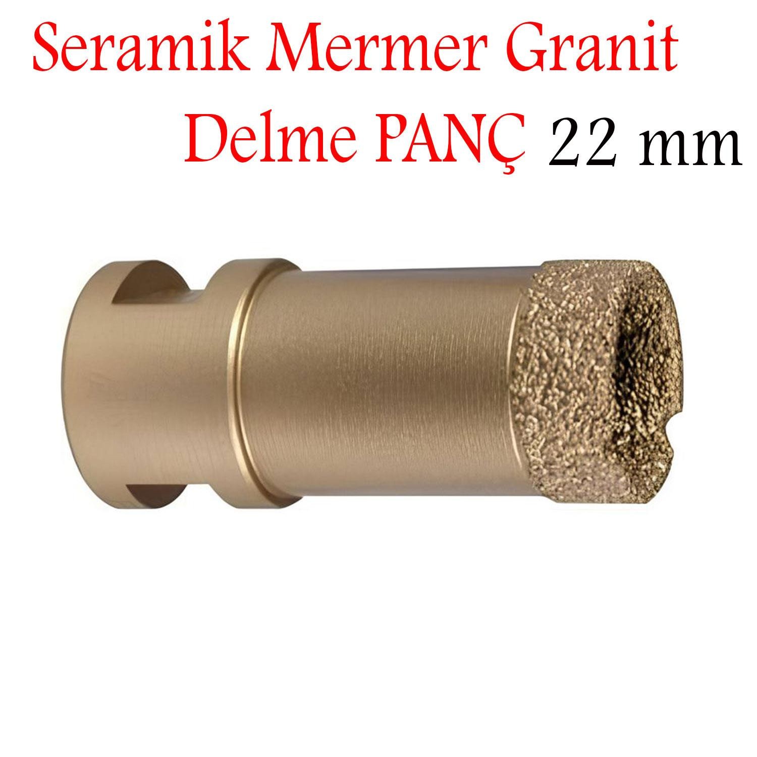 Granit Mermer Seramik Fayans Delici Panç 22 mm M14 Girişli