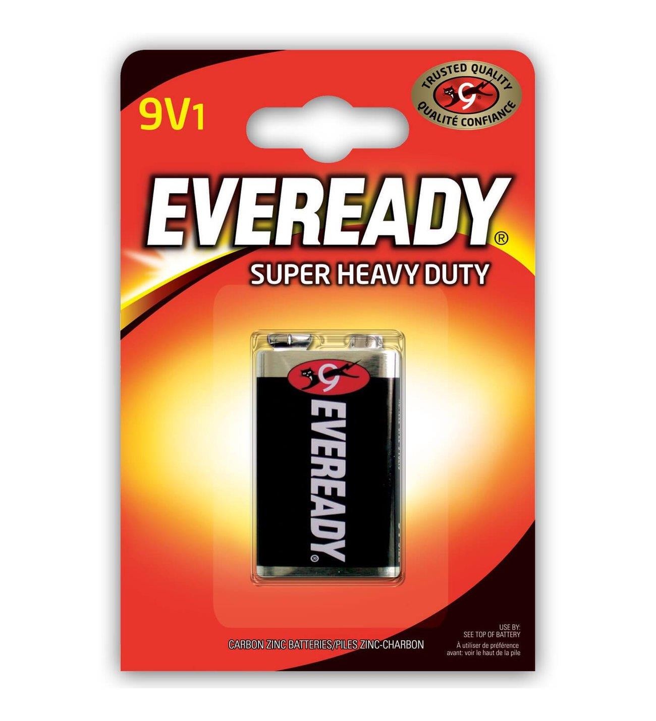 Eveready Blıster Pil 9 Volt Radyo Teyp Yüksek Volt