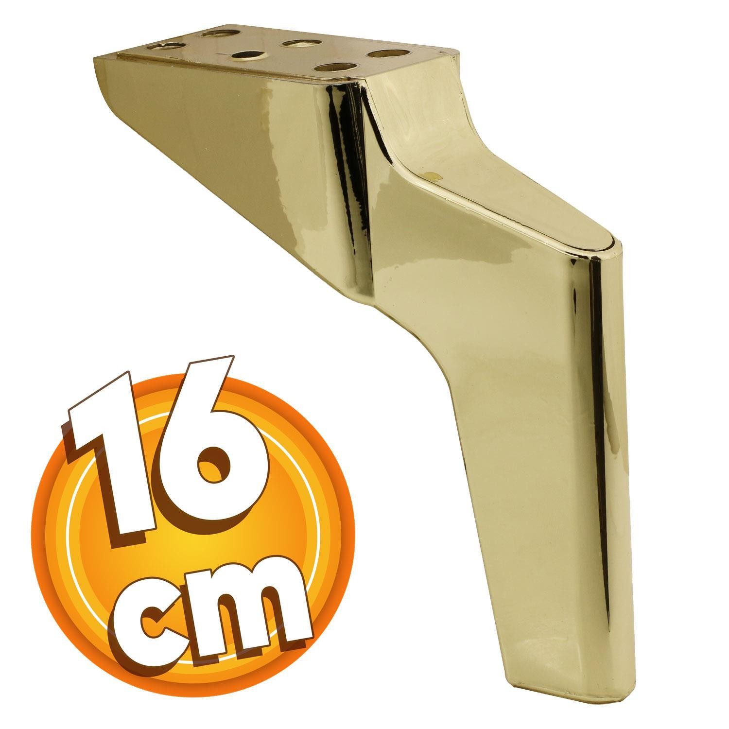 Logan 6'lı Set Mobilya TV Ünitesi Çekyat Koltuk Kanepe Destek Ayağı 16 cm Altın Ayak M8 Civatalı