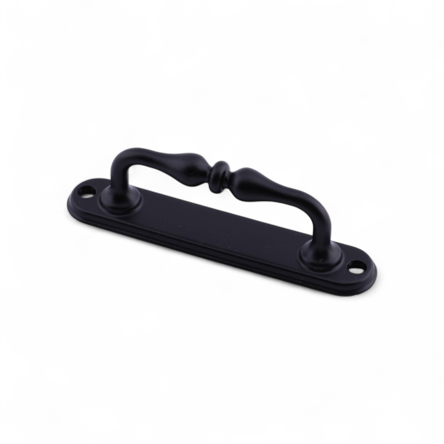 Siyah Metal Kapı Çekme Kolu 12 cm Dolap Saclı Mobilya Dolap Çekmece Tutamağı Kulp Kulpları