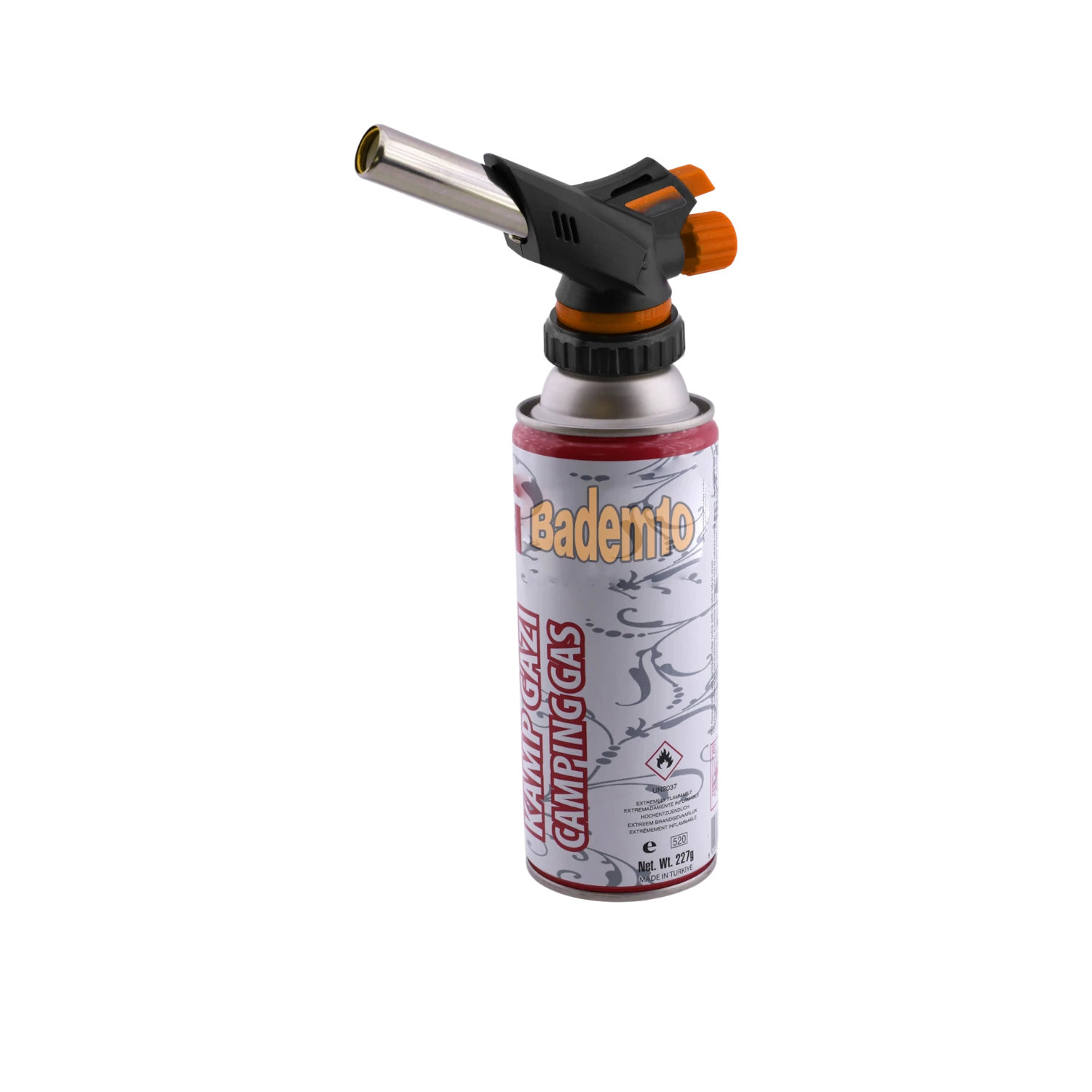 Çakmaklı Pürmüz Yedek Kartuşu Kamp Gazı 227 Gram Piknik Kamp Mangal Mutfak Ateş Tutuşturucu Set