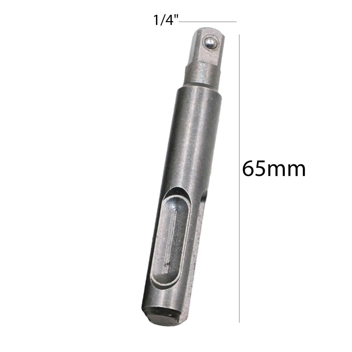 Nt Tools 1/4" Sds Saplı Lokma Adaptörü 65 mm Çelik Matkap Ucu (NCSLA14)