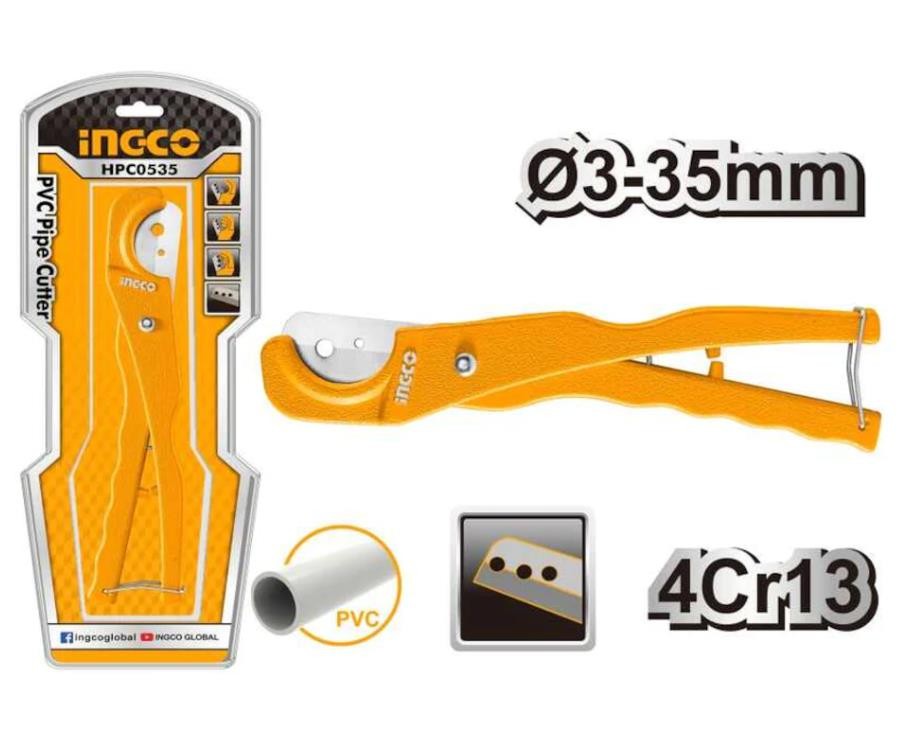 İNGCO HPC0535 Pvc Boru Kesme Makası 3-35 mm