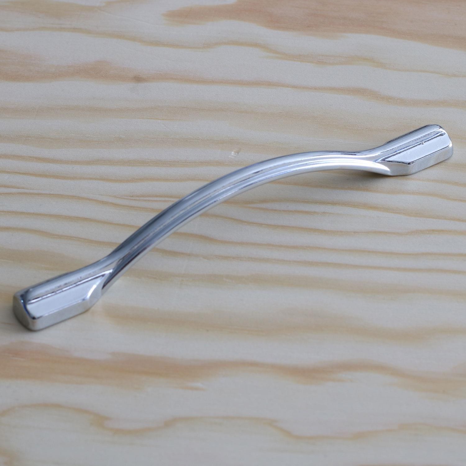 İnci Kulp 128 mm 10 ADET Gümüş Mobilya Mutfak Dolabı Çekmece Dolap Kulpları Kapak Kulpu Kulbu Metal