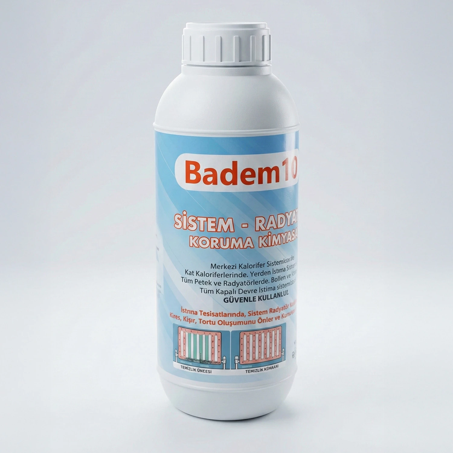 Sistem Radyatör Petek Koruma Kimyasalı Yerden Isıtma Kat Kaloriferleri Tüm Petek ve Radyatörlerde