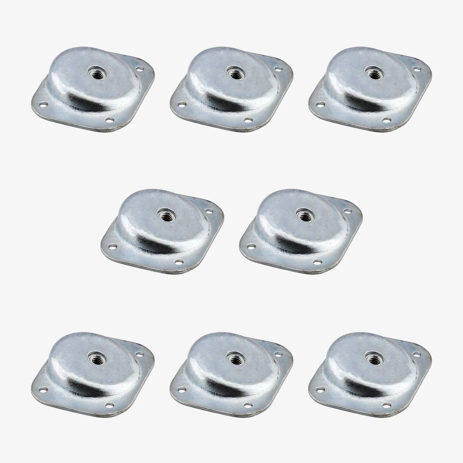 Dereceli Açılı Metal 8 ADET Set Mobilya Ayak Bağlantı Aparatı M8 Sehpa Masa Ayağı Tabanı Montaj