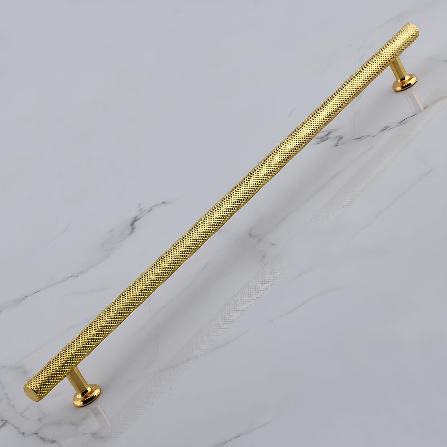 Doruk Kulp 320 mm Altın Gold Metal Mobilya Çekmece Mutfak Dolabı Dolap Kulpları Kapak Kulpu Kulbu