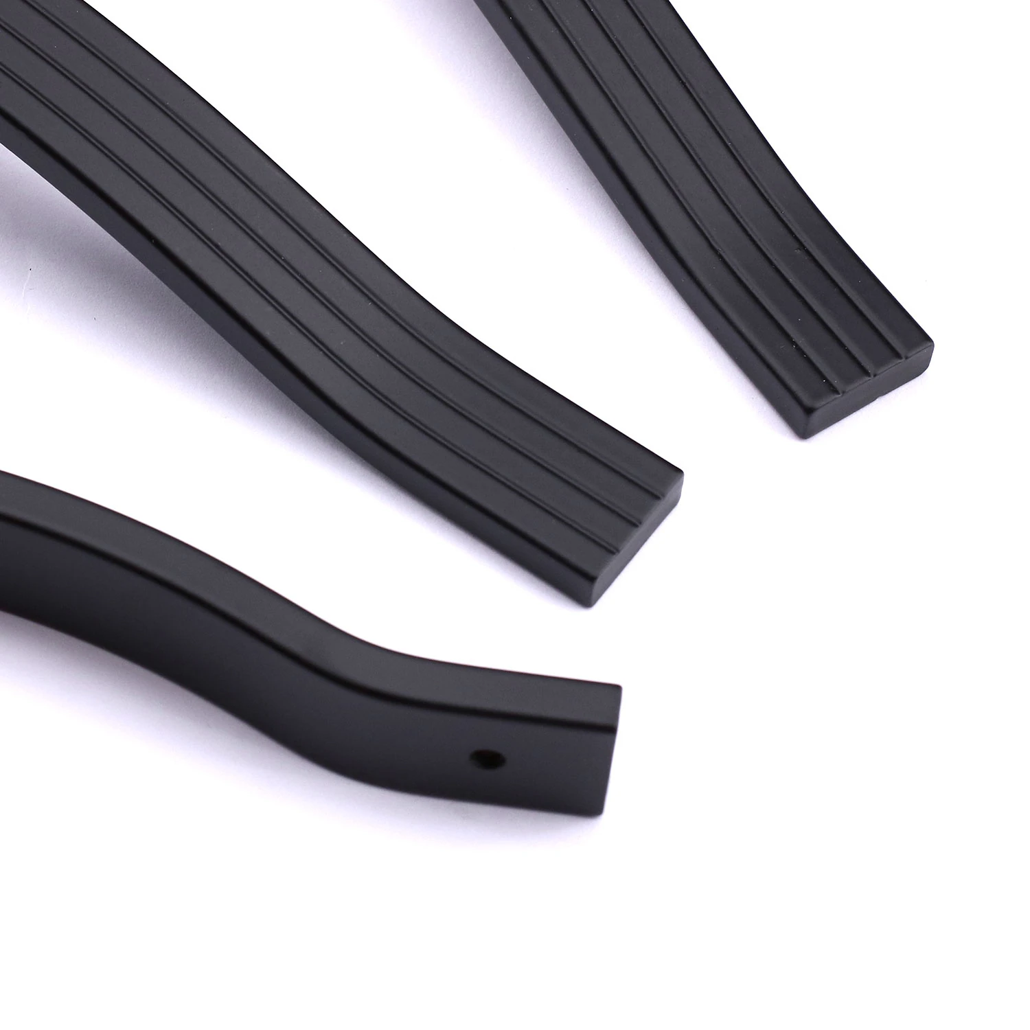 Akasya 224 mm Siyah Çizgili Metal Kulp Mobilya Çekmece Dolap Kapak Kulpu Paslanmaz Kulpları