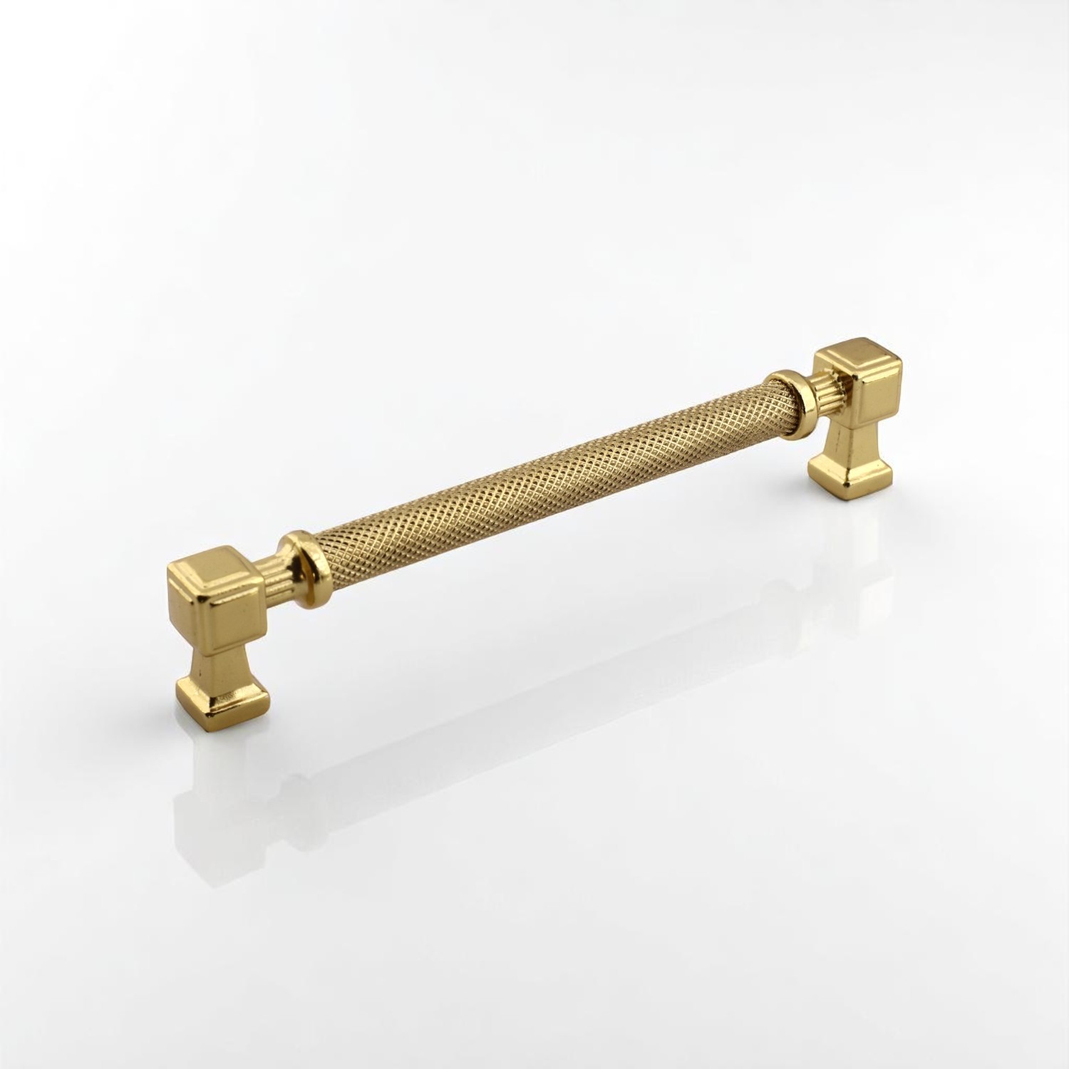 Grip Desenli Gold Altın Metal Kulp 192 mm Mobilya Çekmece Mutfak Dolabı Dolap Modern Kapak Kulpları