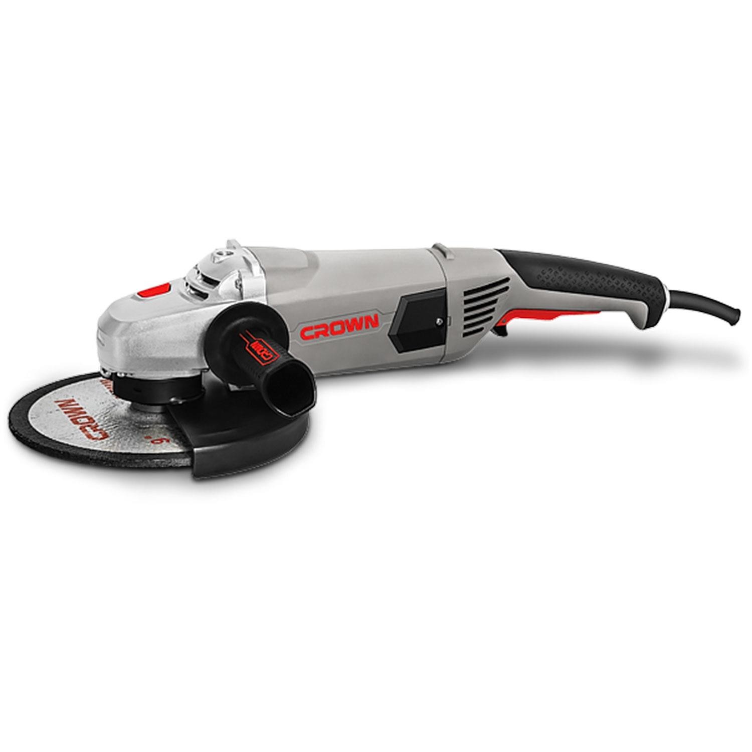 Crown CT13489-230 Avuç Taşlama Makinesi 230 mm 2600 W