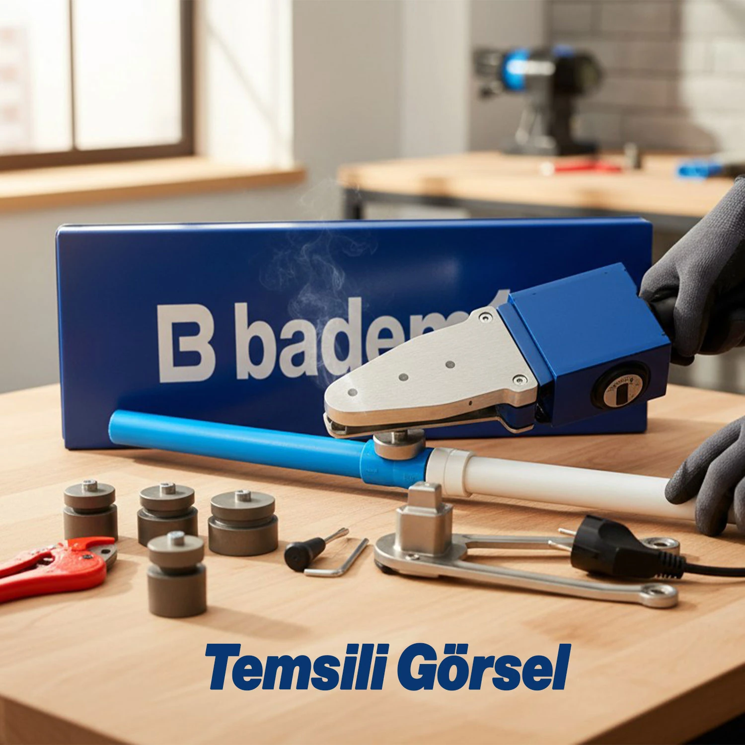 Kaynak Makinesi 1400W Hafif Taşınabilir Metal Gövdeli Güçlü Elektrikli Profesyonel Kaynak Cihazı 