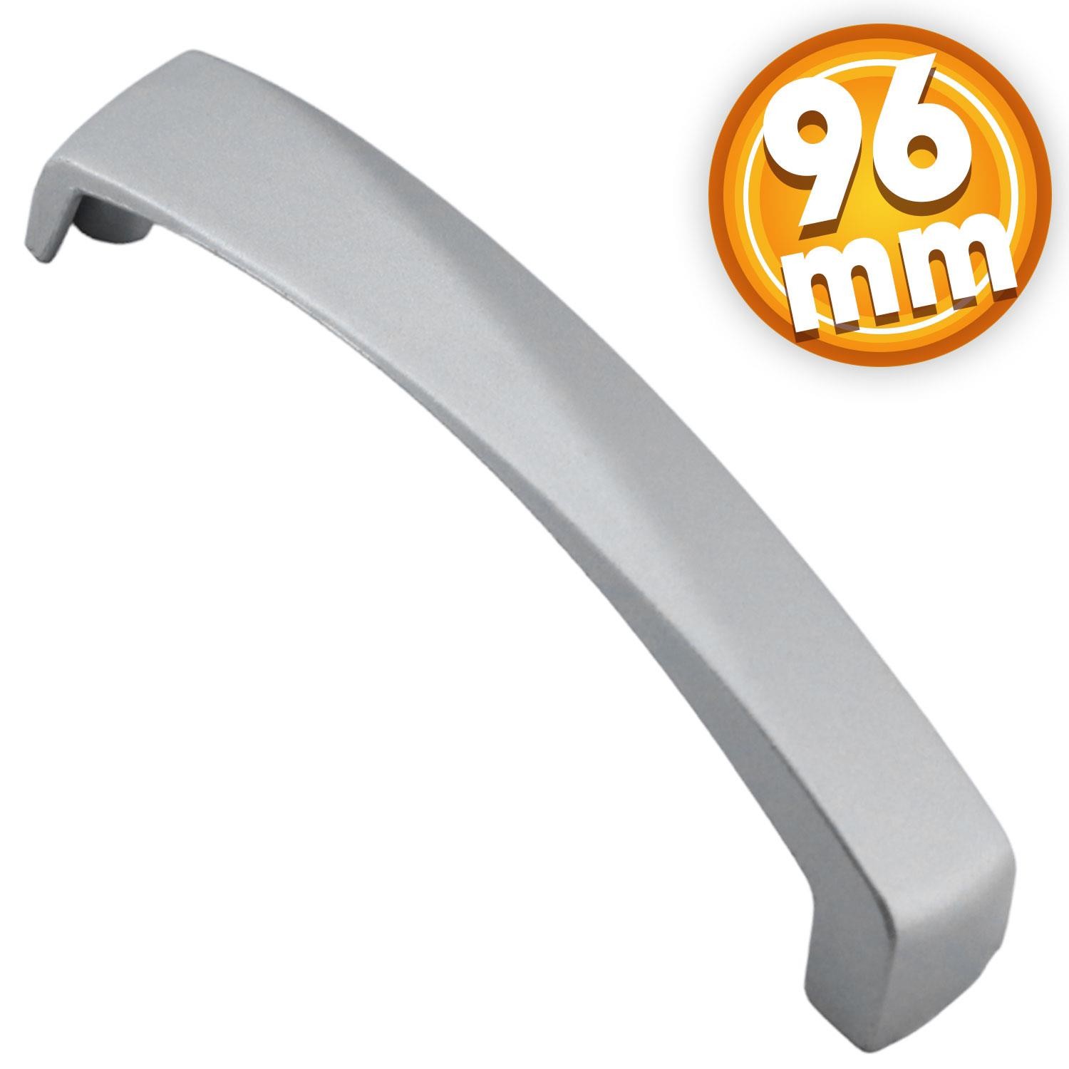 Motif Lüks Mobilya Mutfak Çekmece Dolap Dolabı Kapak Kulpu Kulbu (96 MM-9.6 CM) Mat Krom Kulpları