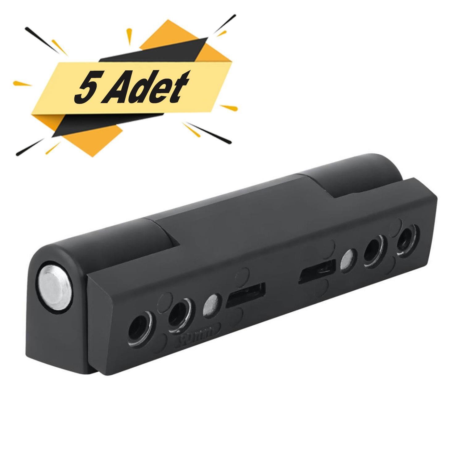 Pvc Pimapen Pencere Menteşesi 90 mm Sac Destekli Antrasit Gri Menteşe (5 ADET)