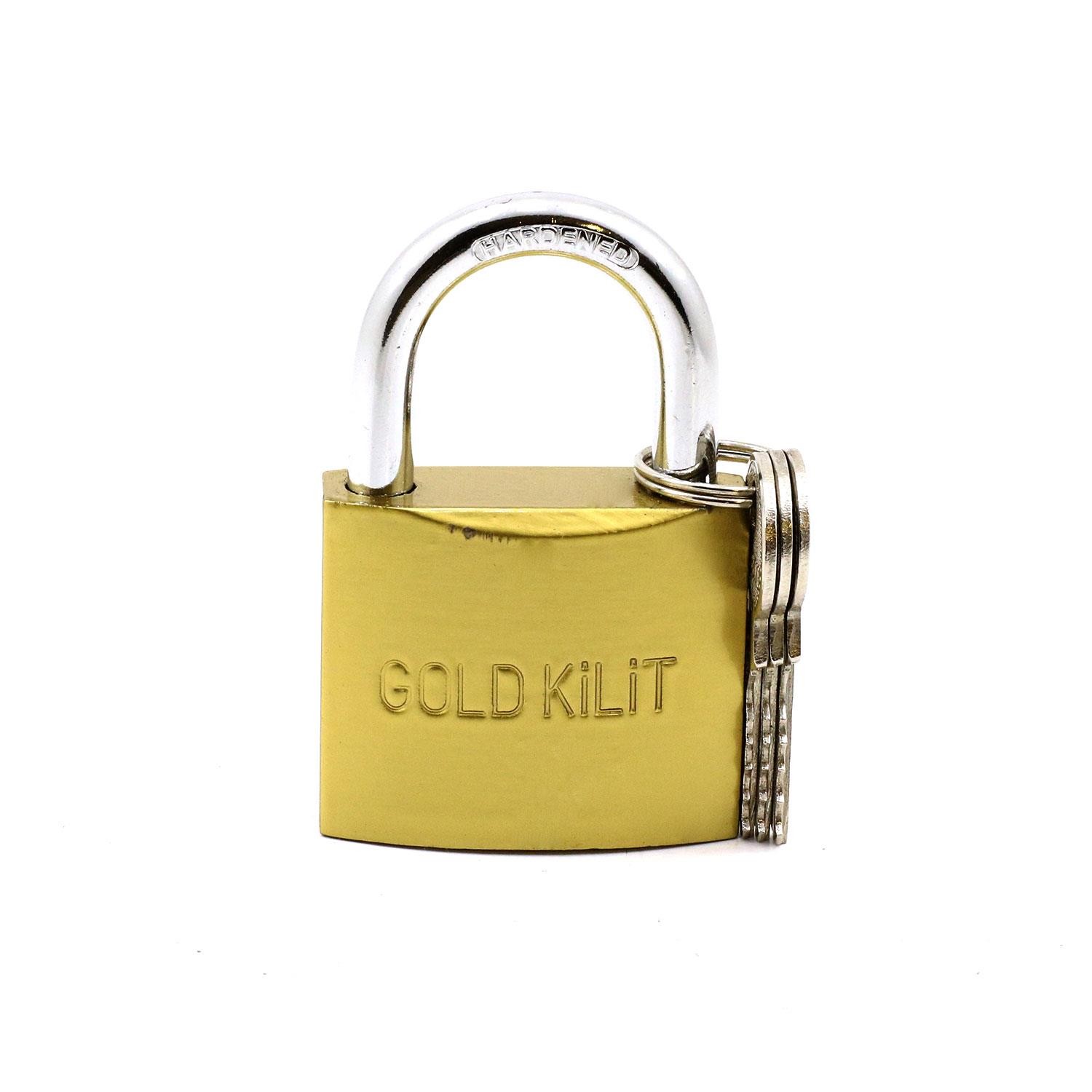 Gold Kilit Döküm Sarı Asma Kilit 50 mm