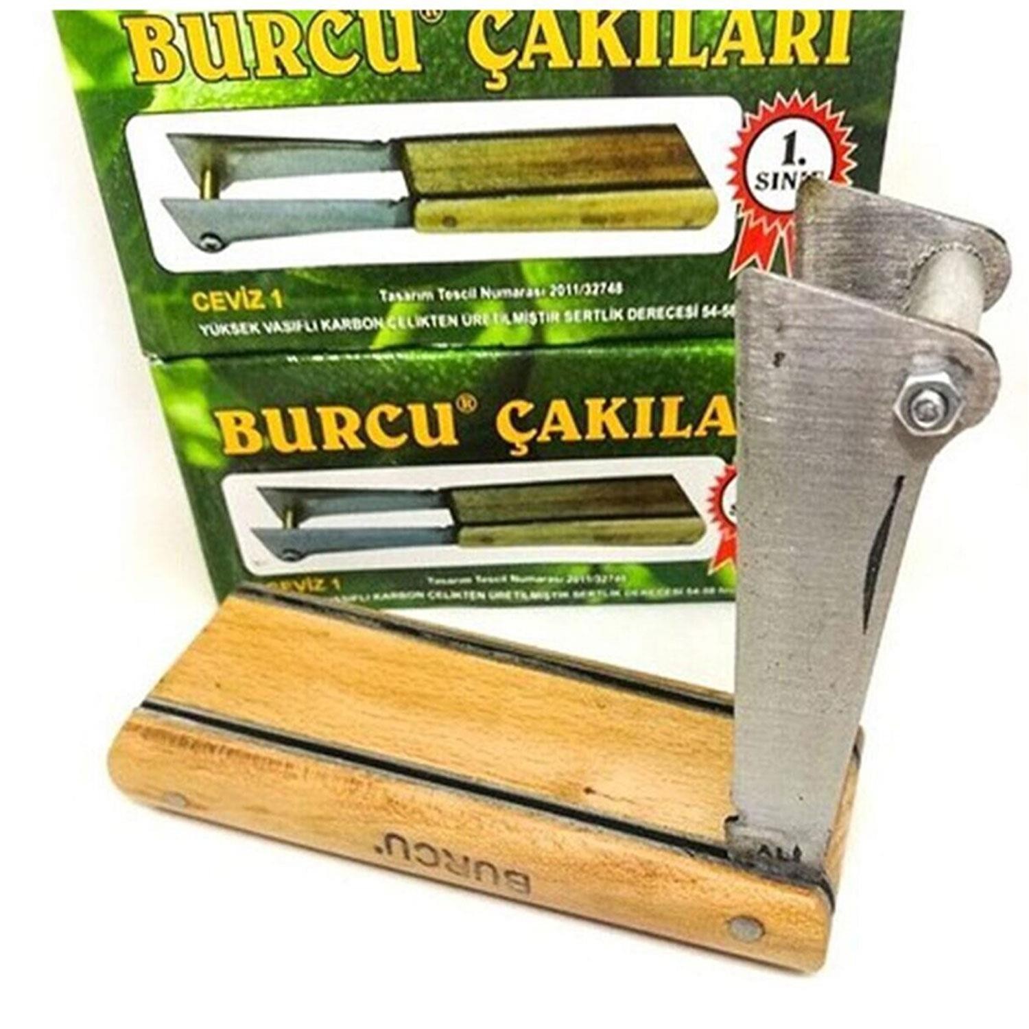 Burcu Ceviz İçin Aşı Bıçağı Çakısı Çift Ağızlı
