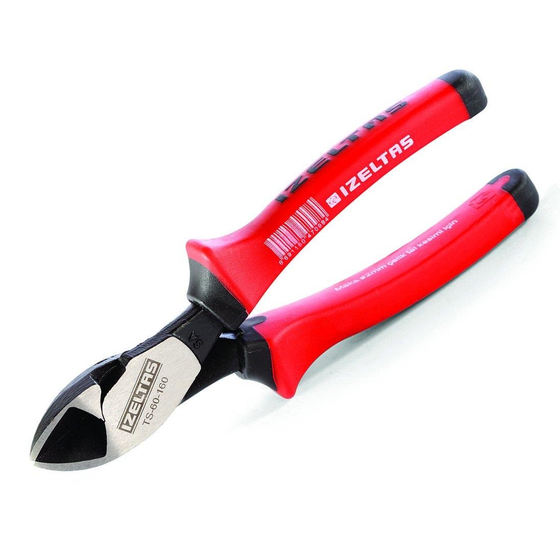 İzeltaş Ağır Tip Yan Keski Çelik Tel Halat Kesme 200mm