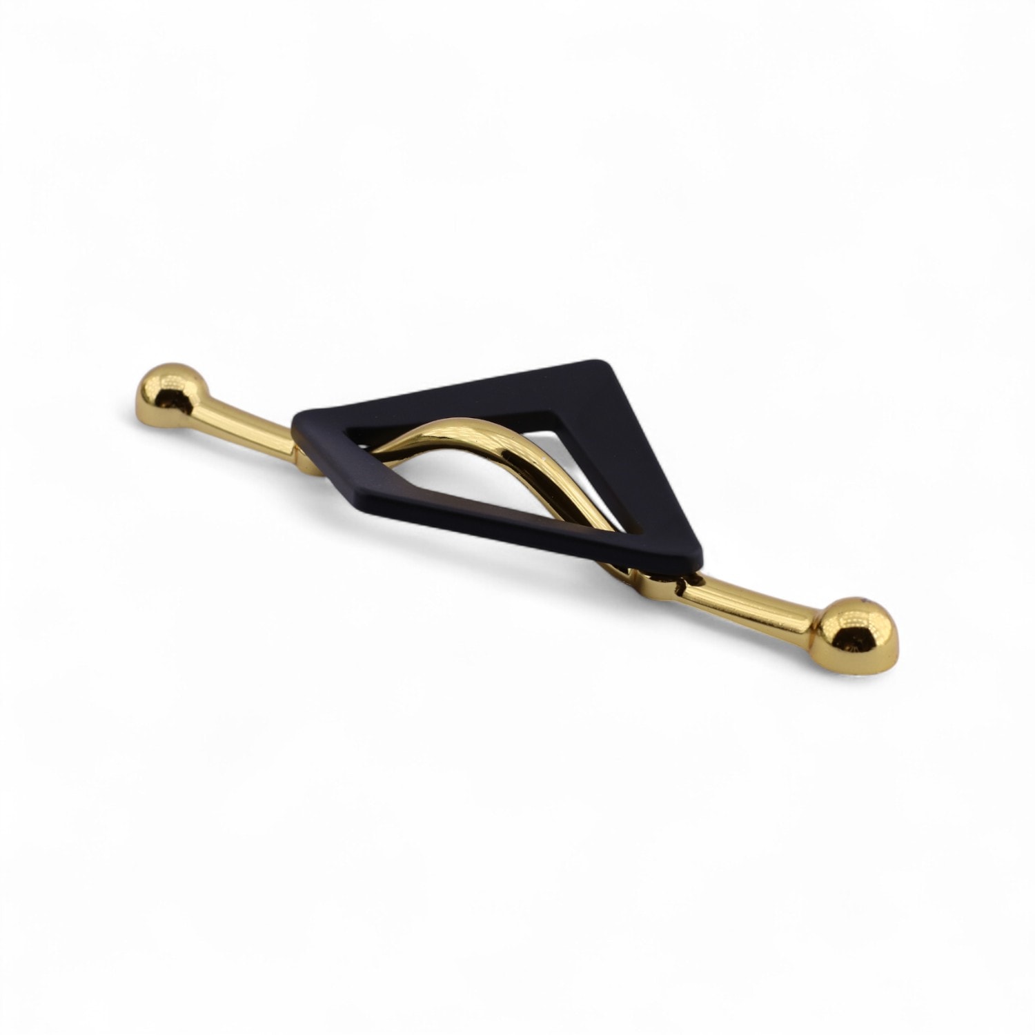 Altın Siyah Metal Kulp 96 mm Dekoratif Dolap ve Çekmece Kapak Kolu Lüx Mobilya Gold Kulpları