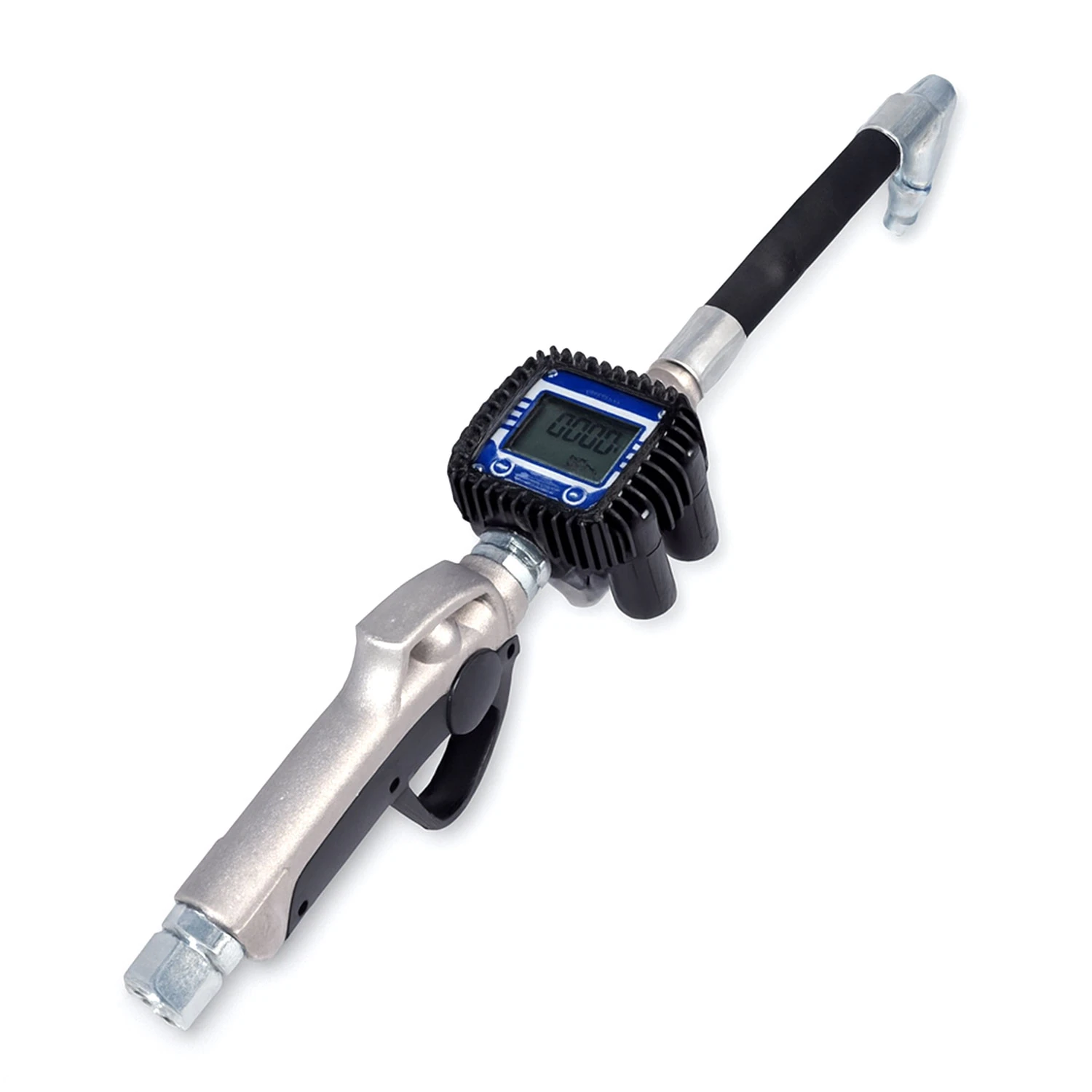 Dijital Sayaçlı Yağ Tabancası 1/2'' 70 Bar Motor Yağı Ölçüm ve Dolum Tabancası Yüksek Hassasiyetli