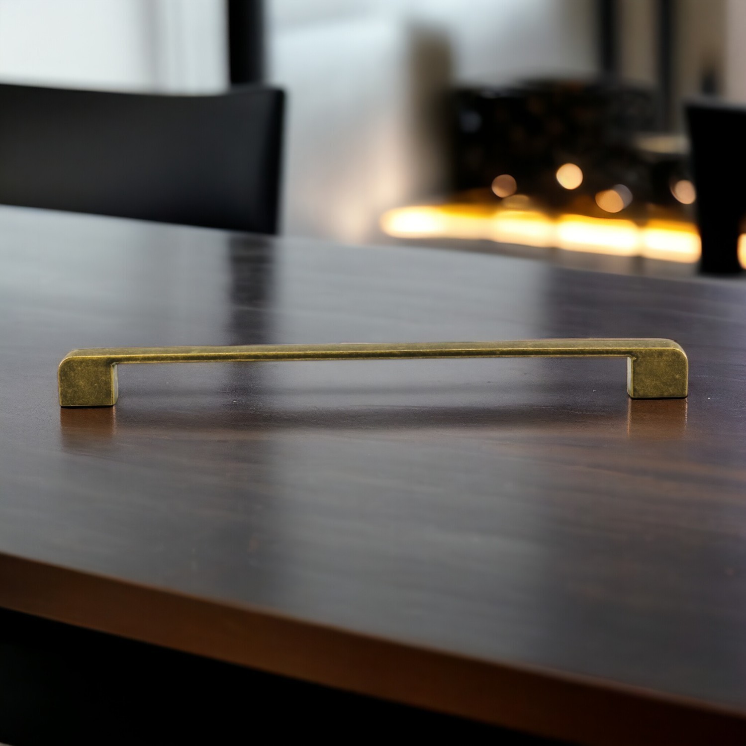 Radus 10 Adet Antik Sarı Metal Kulp 192 mm 19.2 cm Mobilya Çekmece Mutfak Dolap Kulpları Kulbu Kulpu