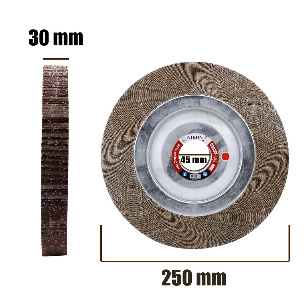 Nikon Mob MF10 Zımpara Keçe Mop Zımpara 250x30x45 mm- Badem10