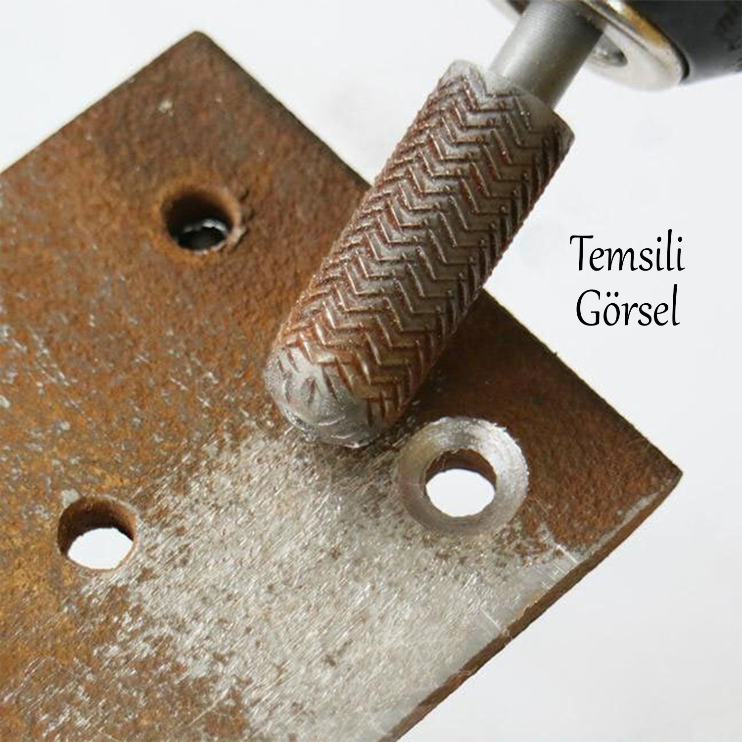 Freze Uç Törpü 5 Parça Uç Kalıpçı Taşlama Seti Metal Demir Oyma Zımparalama Ucu Matkap Uyumlu