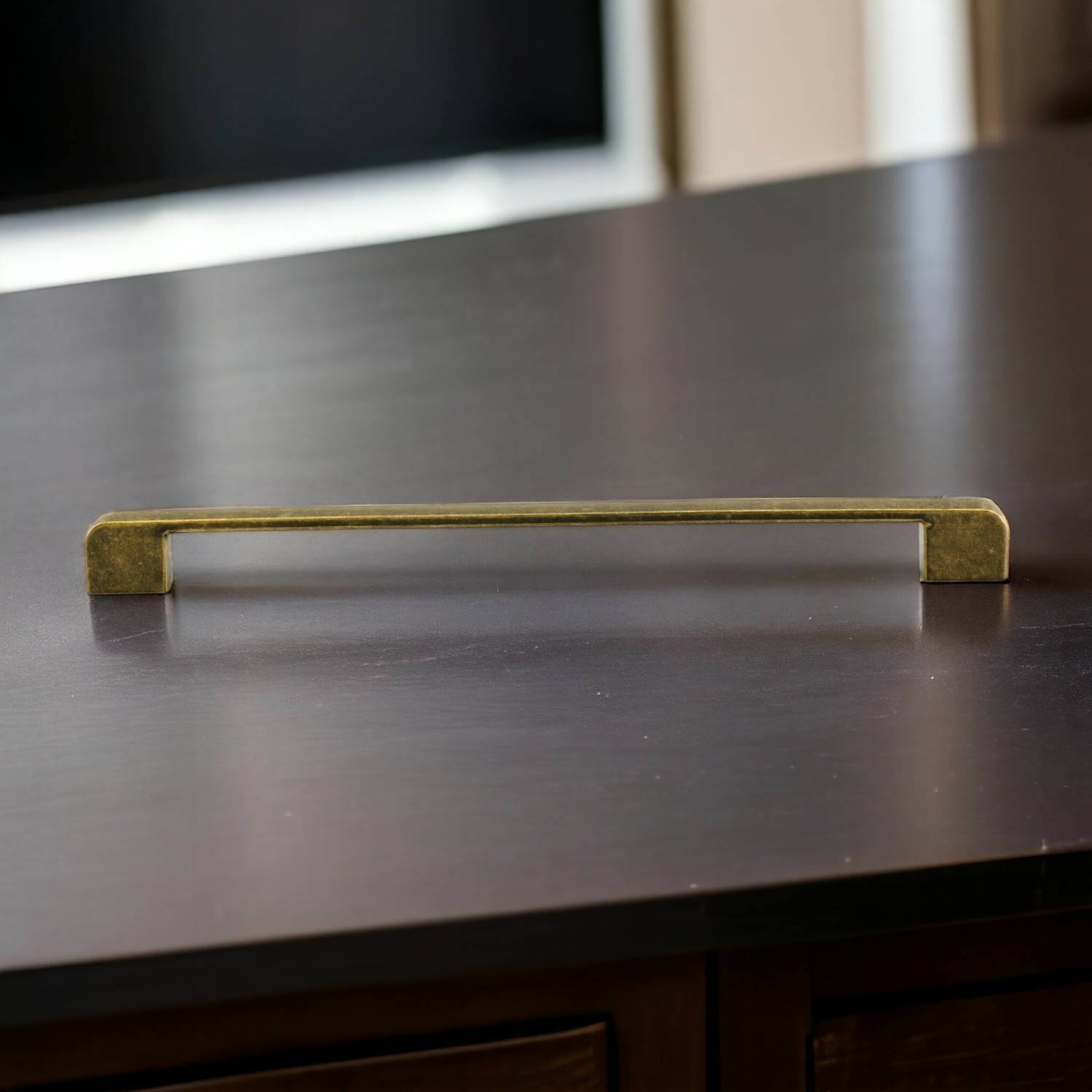 Radus 10 Adet Antik Sarı Metal Kulp 160 mm -16 cm Mobilya Çekmece Mutfak Dolap Kulpları Kulbu Kulpu