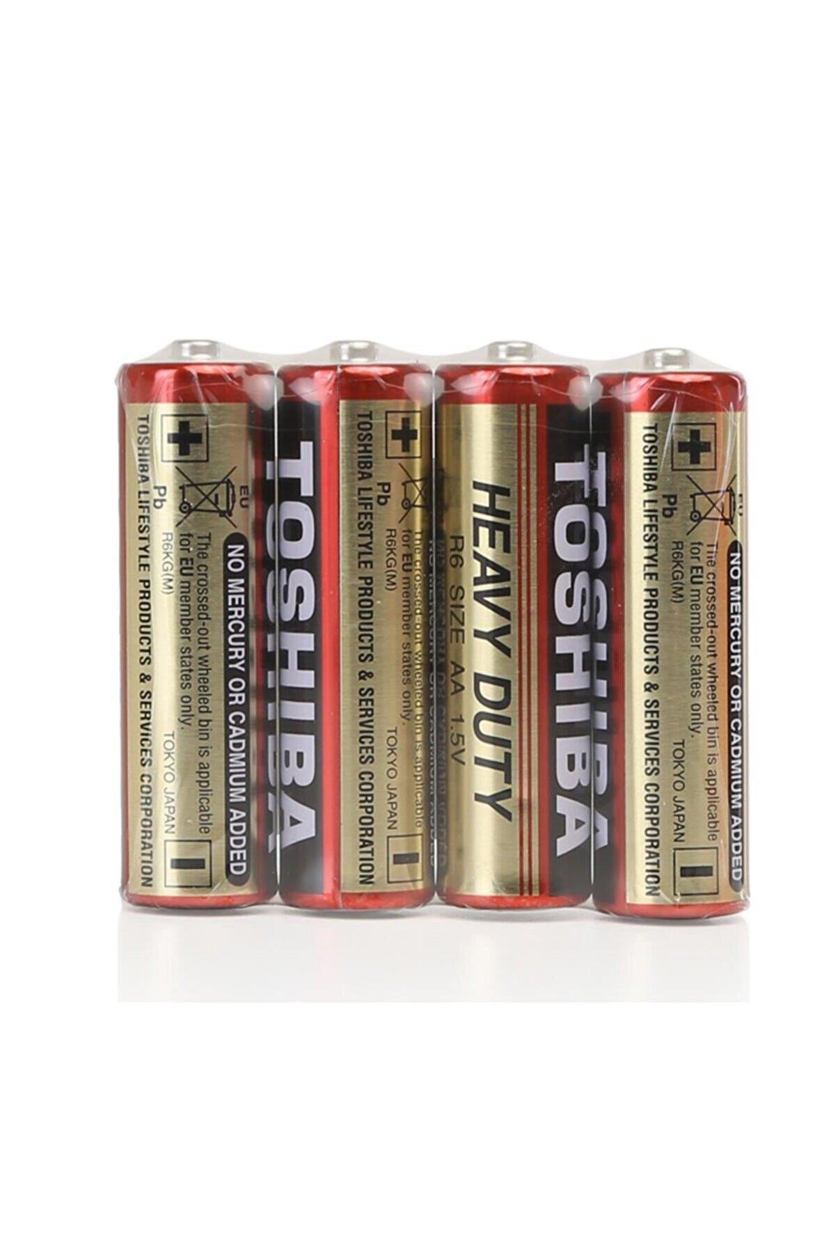 Toshiba R6KG AA Kalem Pil 1.5 V 4'lü Paket