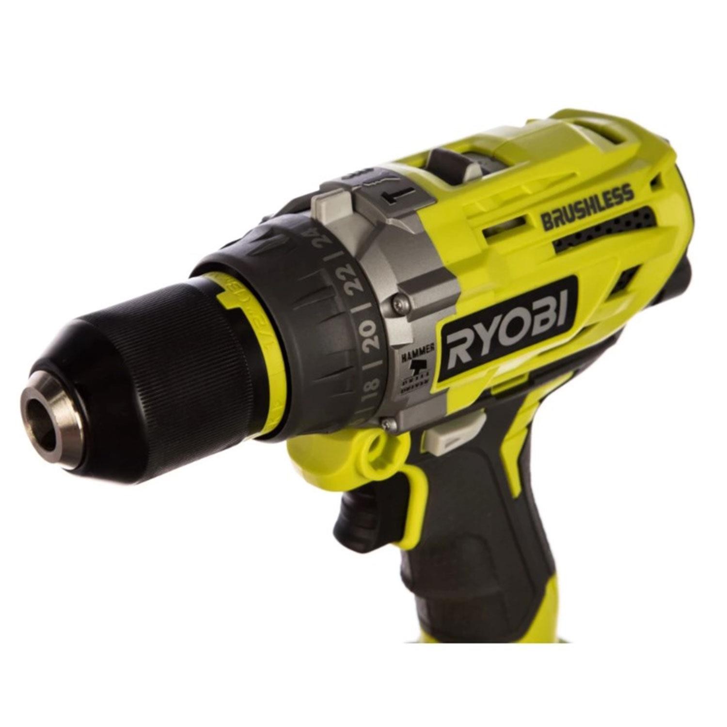 Ryobi Akülü Darbeli Matkap Çift Akülü 18 V Matkap Vidalama 