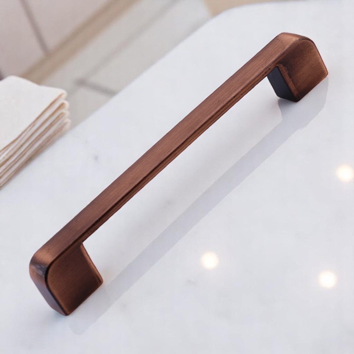 Gölcük Oval Eskitme Antik Bakır 128 mm Metal Mobilya Mutfak Çekmece Dolap Kulpu Kulbu Kulpları