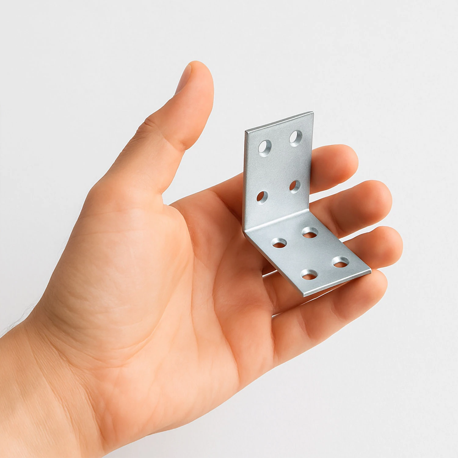 Metal Köşebent L Demiri (25 Adet) 30x40x40 mm Mobilya Duvar Sabitleme Gönye Bağlantı Aparatı