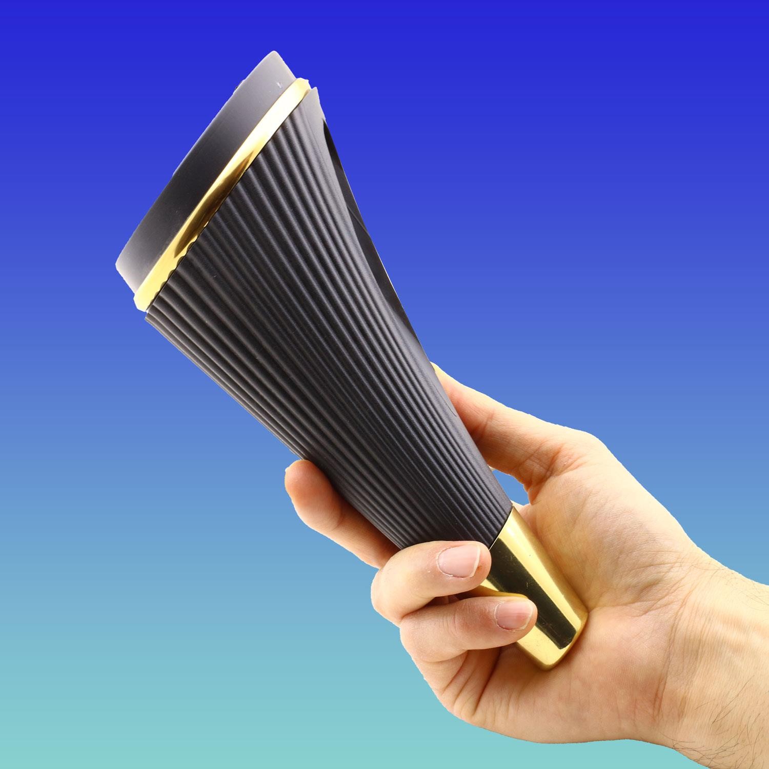 Iron Lüks Mobilya Kanepe Tv Ünitesi Konsol Koltuk Ayağı 19 Cm Siyah Gold Ayakları