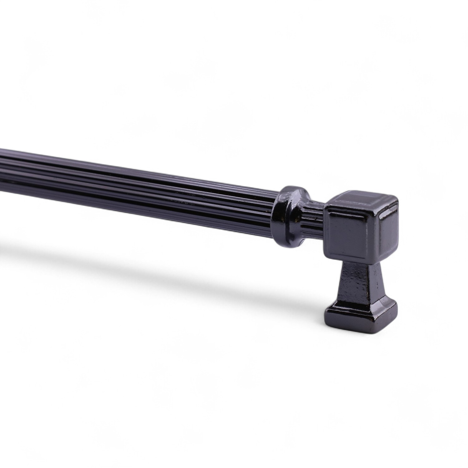 Talas 224 mm Çizgili Füme Metal Kulp Mobilya Çekmece Mutfak Dolabı Dolap Kulpları Kulb 22.4 cm