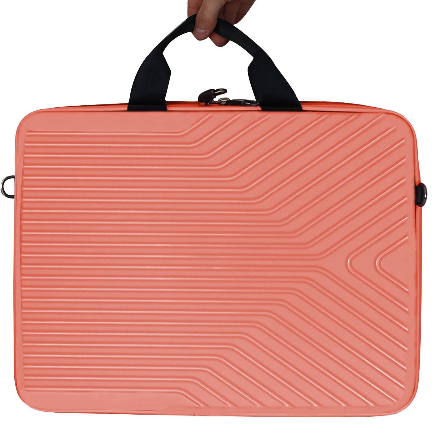 Laptop Çantası Kırılmaz Su Geçirmez Notebook Dizüstü Bilgisayar Taşıma Pudra 40x30 Cm 16 İnç