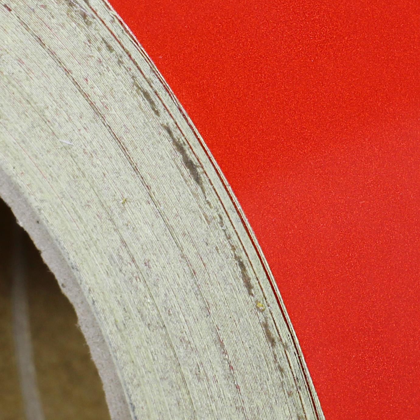 Reflektörlü Reflektif Fosforlu Şerit Bant Kırmızı Düz Reflekte İkaz Bandı 6 CM 1 METRE