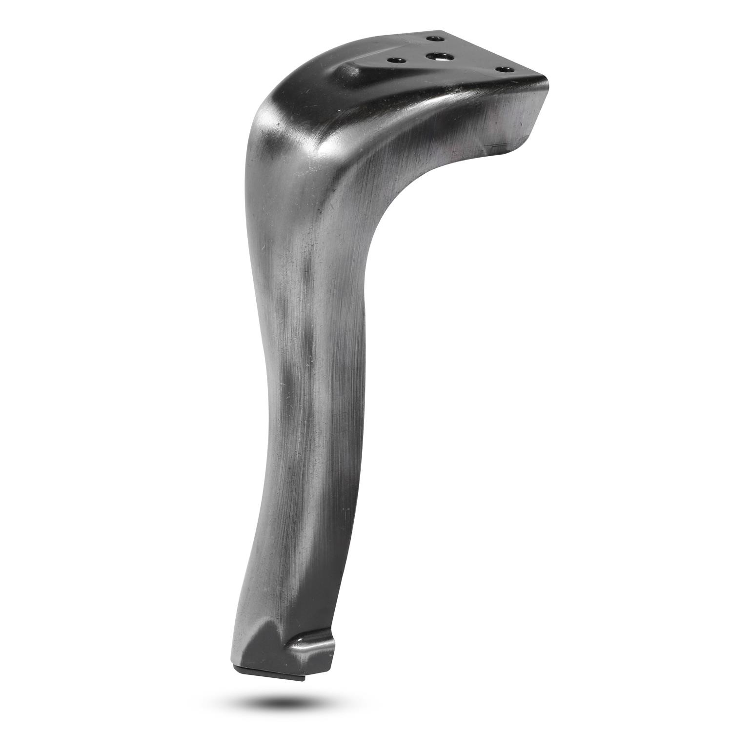 Nobel Mobilya Kanepe Masa Sehpa Puf Ayağı Metal Baza Ayak 16 cm - Antik Gümüş