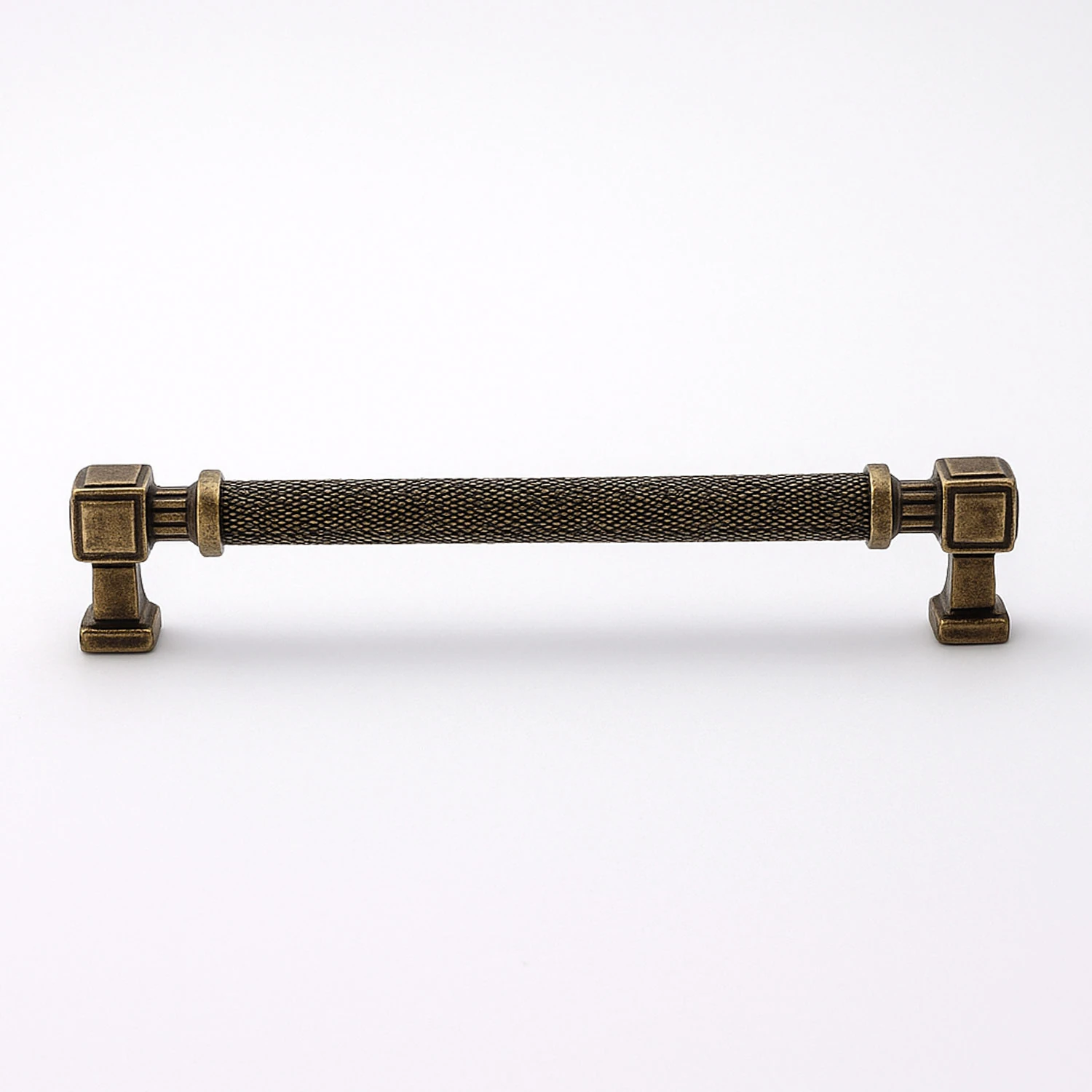 Talas Antik Sarı 256 mm Tırtıklı Metal Kulp Kapak Kulpu Dayanıklı Kulpları Mobilya Çekmece Dolap