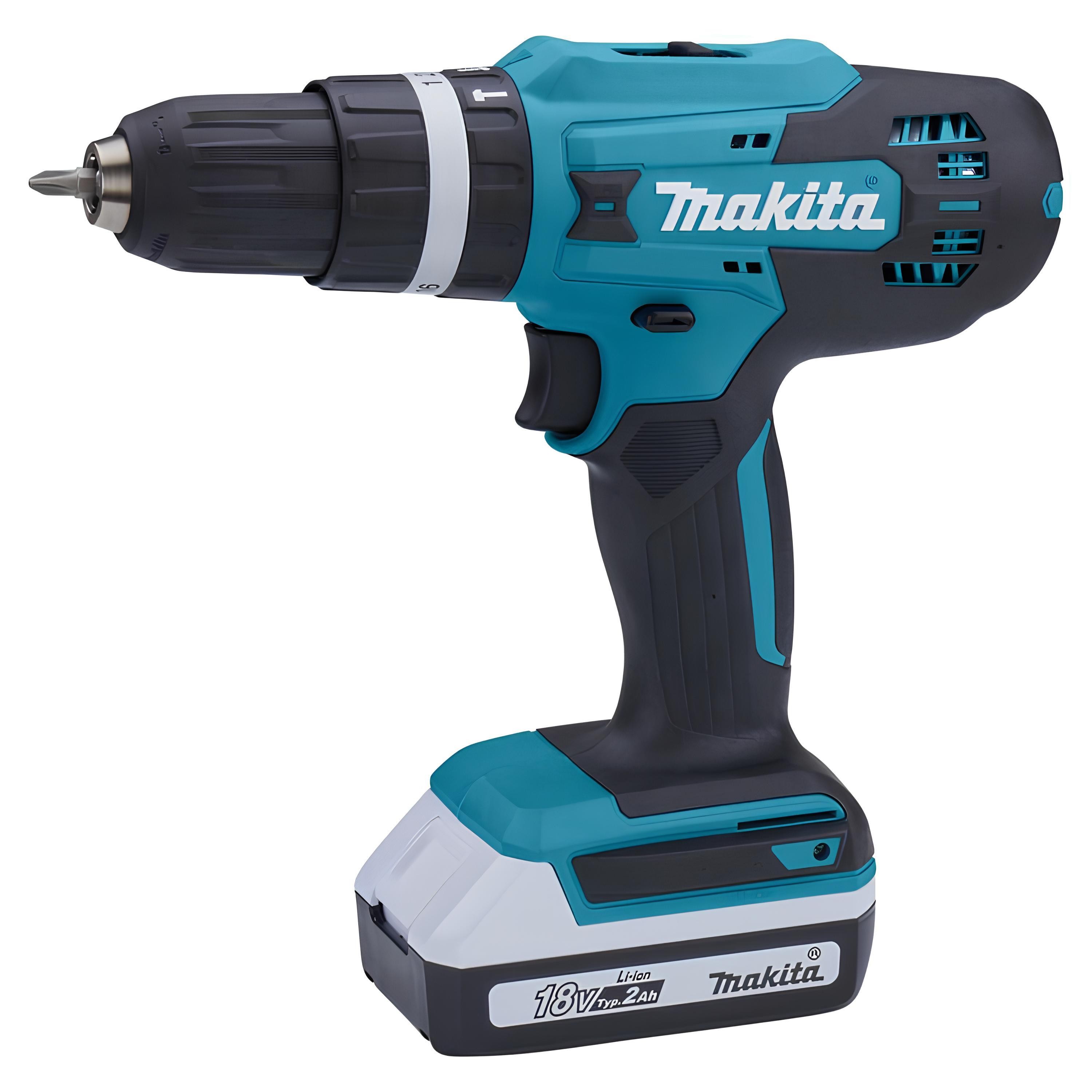 Makita HP488D002 Çift Akülü Darbeli Matkap Vidalama 18 V 1.5 AH