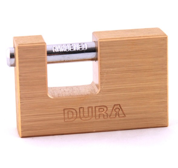 Dura Kilit DK-7060 Asma Kilit Yandan Açma 3 Anahtarlı 60 mm