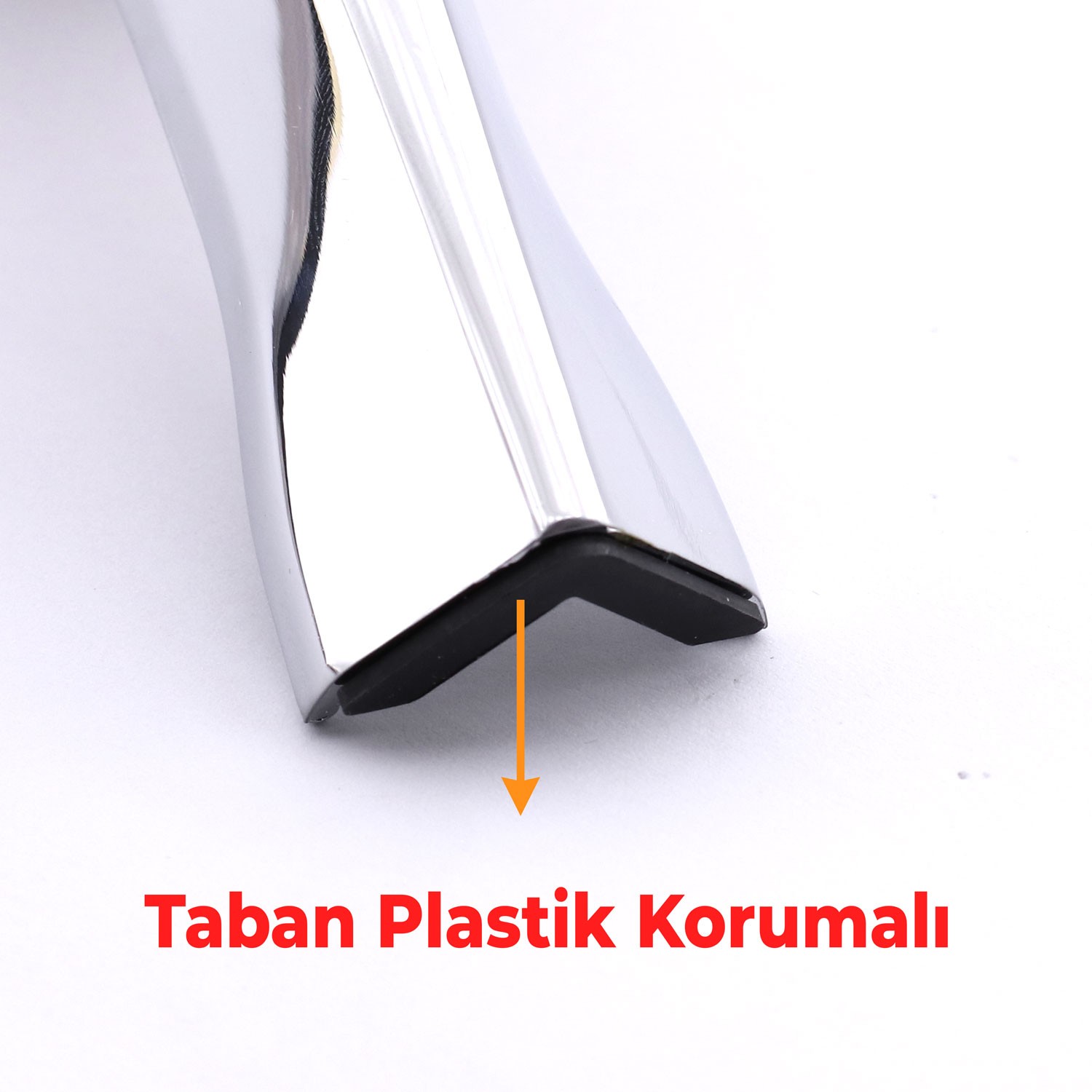 Kesit 14 cm Gümüş Krom Renk Metal Mobilya Ayağı Ayakları Ünite Baza Koltuk Kanepe Sehpa Ayakları