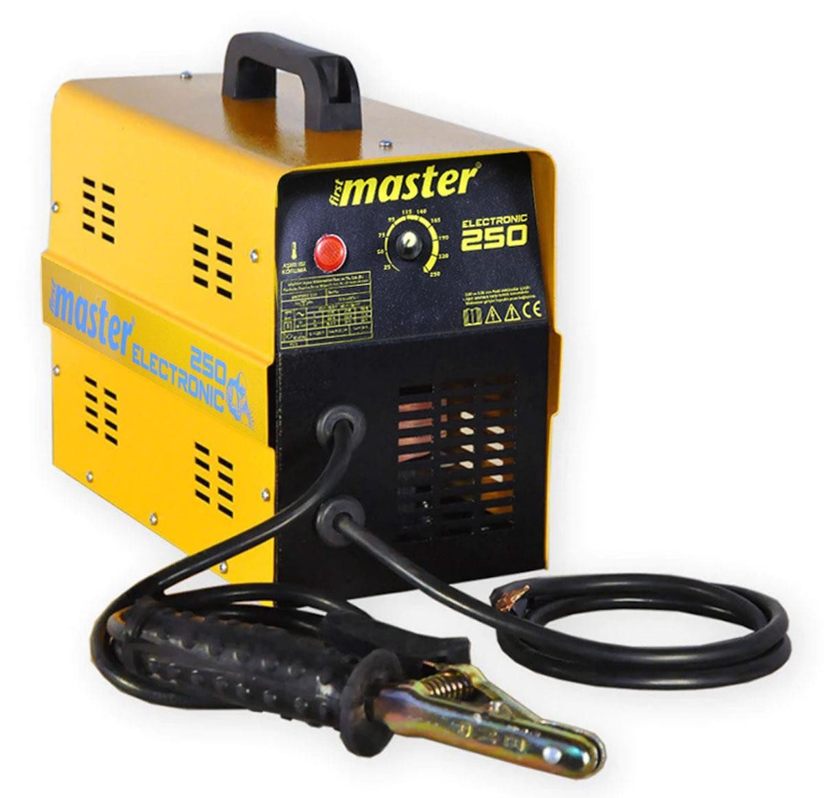 First Master AC Örtülü Elektrod Kaynak Makinesi Electronik 250A Makina