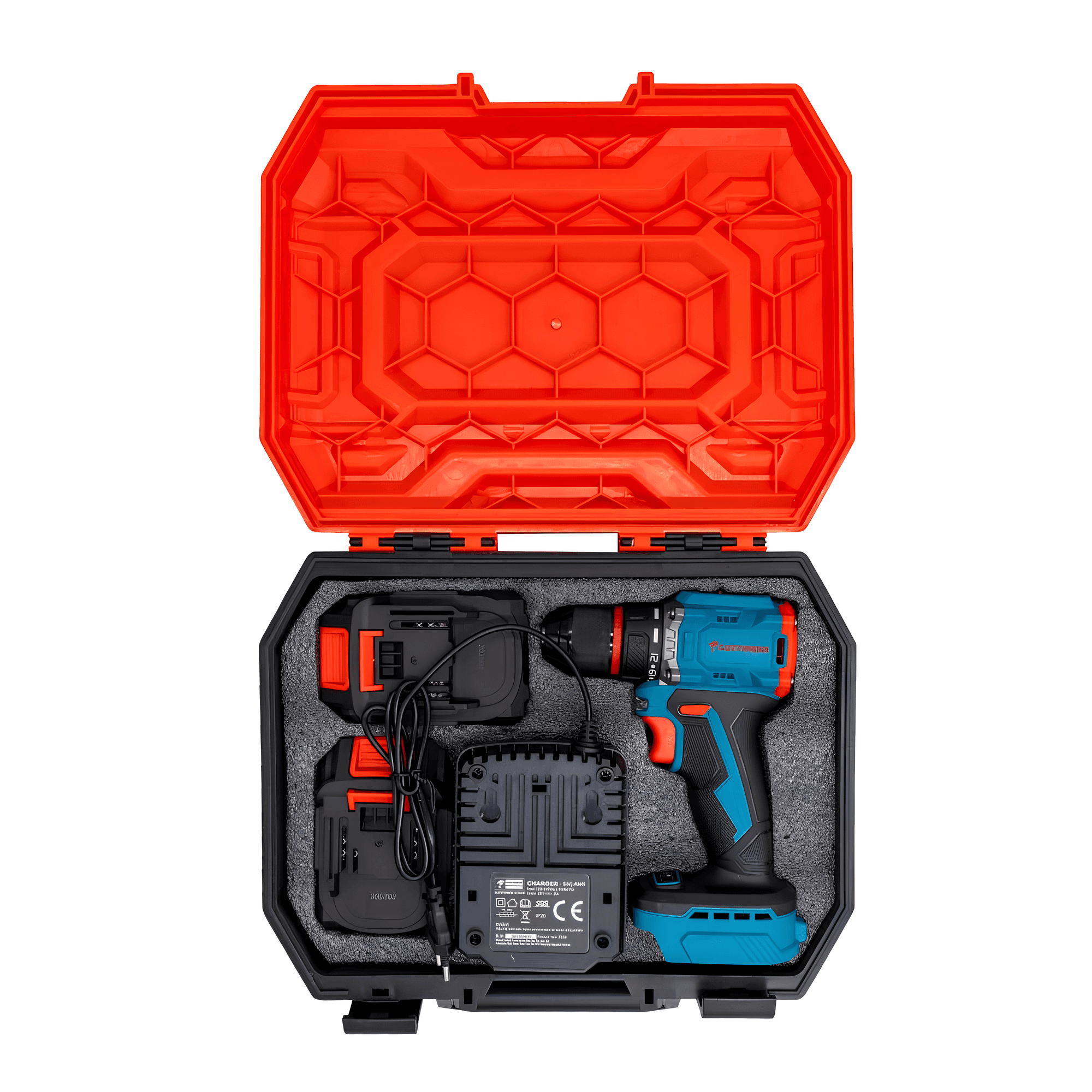Catpower CAT1020 Akülü Kömürsüz Darbesiz Matkap Vidalama Çift Akülü Çantalı 10MM 20V 2.0AH