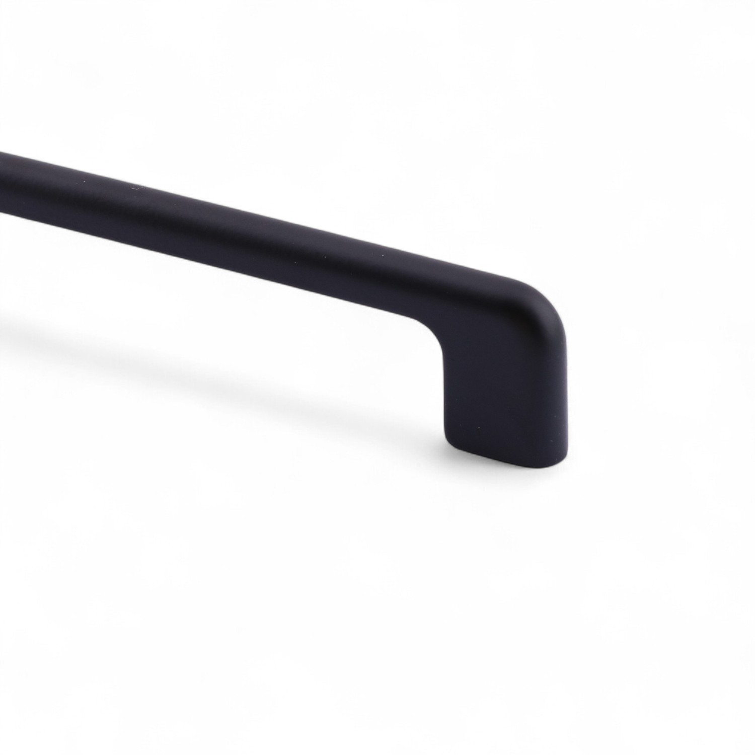 Ilıca Mat Siyah Metal Kulp 160 mm - 16 cm Mobilya Çekmece Mutfak Dolabı Dolap Kulpları Kulbu Kulpu