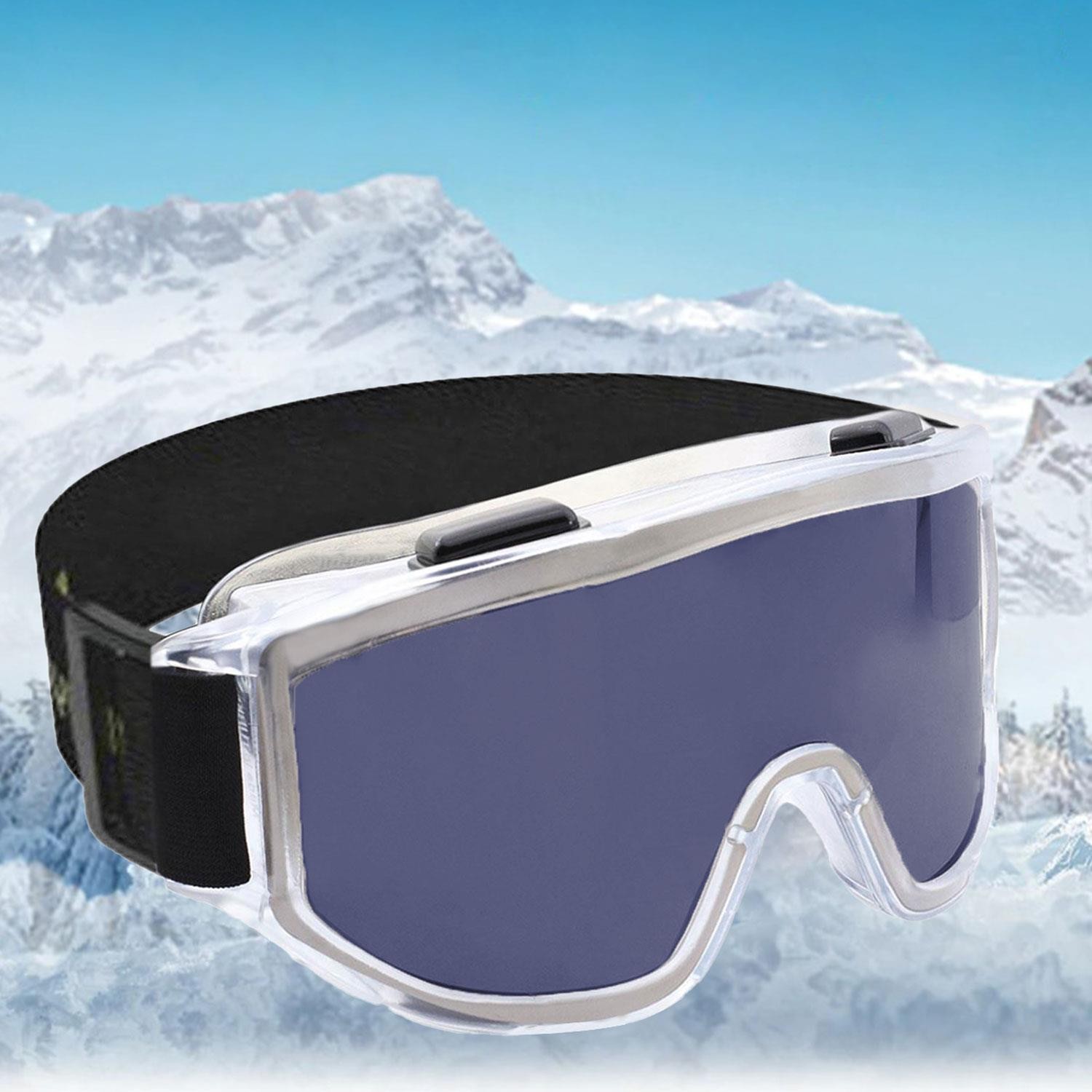 Kayak Gözlüğü Güneş Kar Gözlük Füme Snowboard Glasses Ekonomik Seri Gözlük