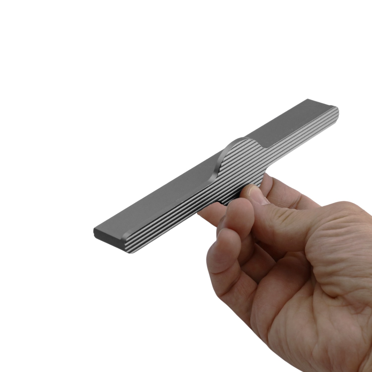 Saral Çizgili Füme Renk Metal Kulp 224 mm 22.4 cm Mobilya Çekmece Mutfak Dolabı Dolap Kapak Kulplar