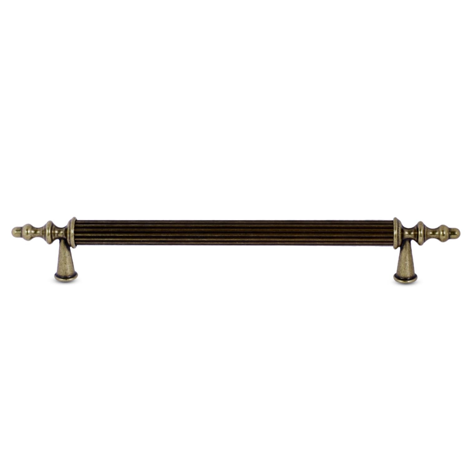 Ovacık Eskitme Antik Sarı Metal 128 mm (4 ADET) Mobilya Mutfak Çekmece Dolap Kulpu Kulbu Kulpları