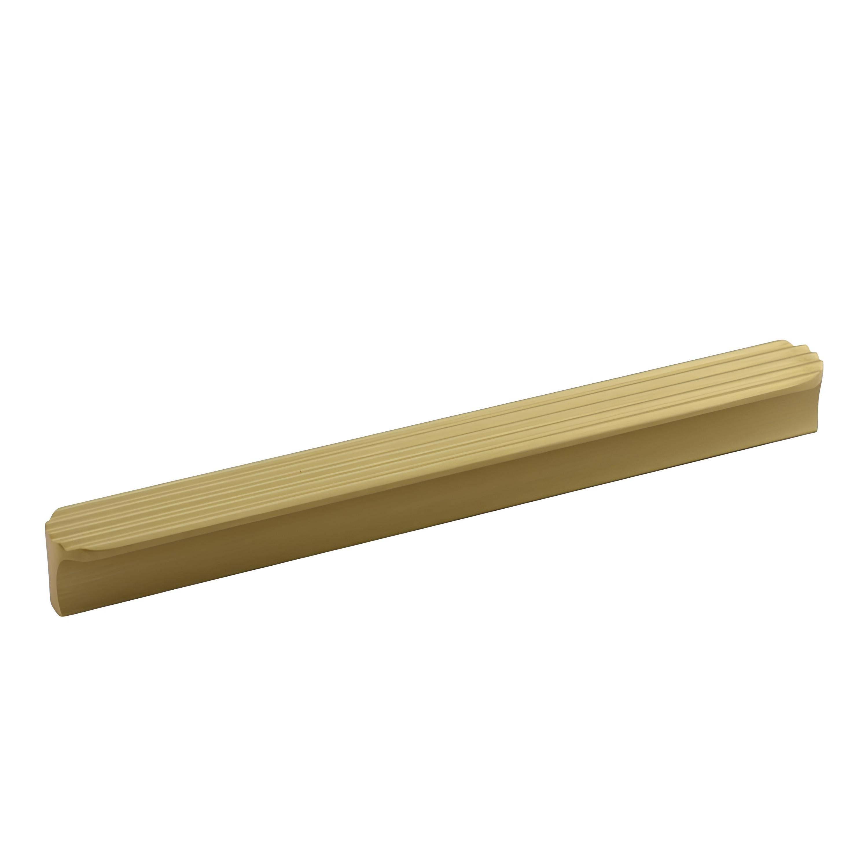 Dombay (Mat Altın) Metal Kulp 160 mm 16 cm  Mutfak Dolabı Kulbu Kulpu Mobilya Çekmece Dolap Kulpları
