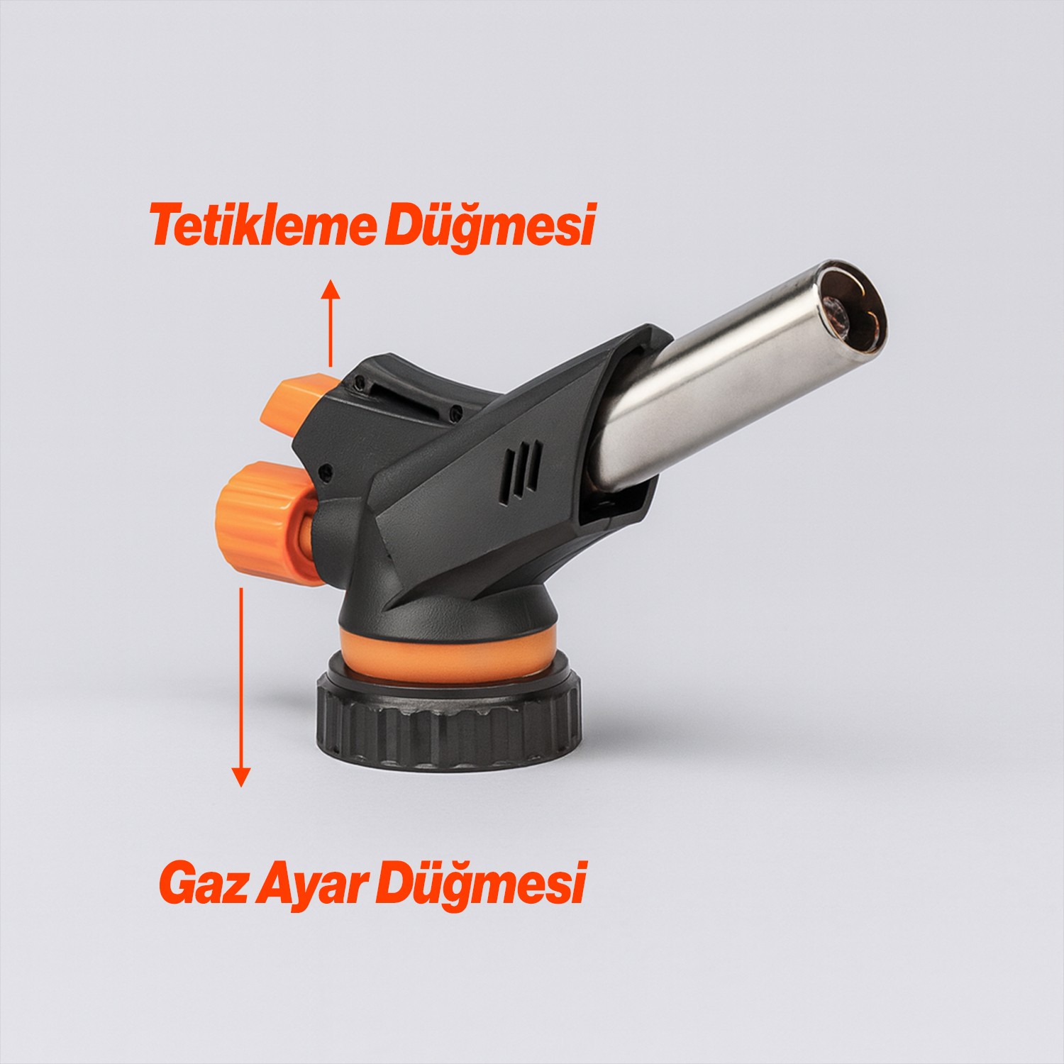 Kamp Gazı (1 Adet) Bütan Propan Tüpü Ocak Kartuşu Pürmüz Başlık Uyumlu Tek Kullanımlık 400 ml 227 gr