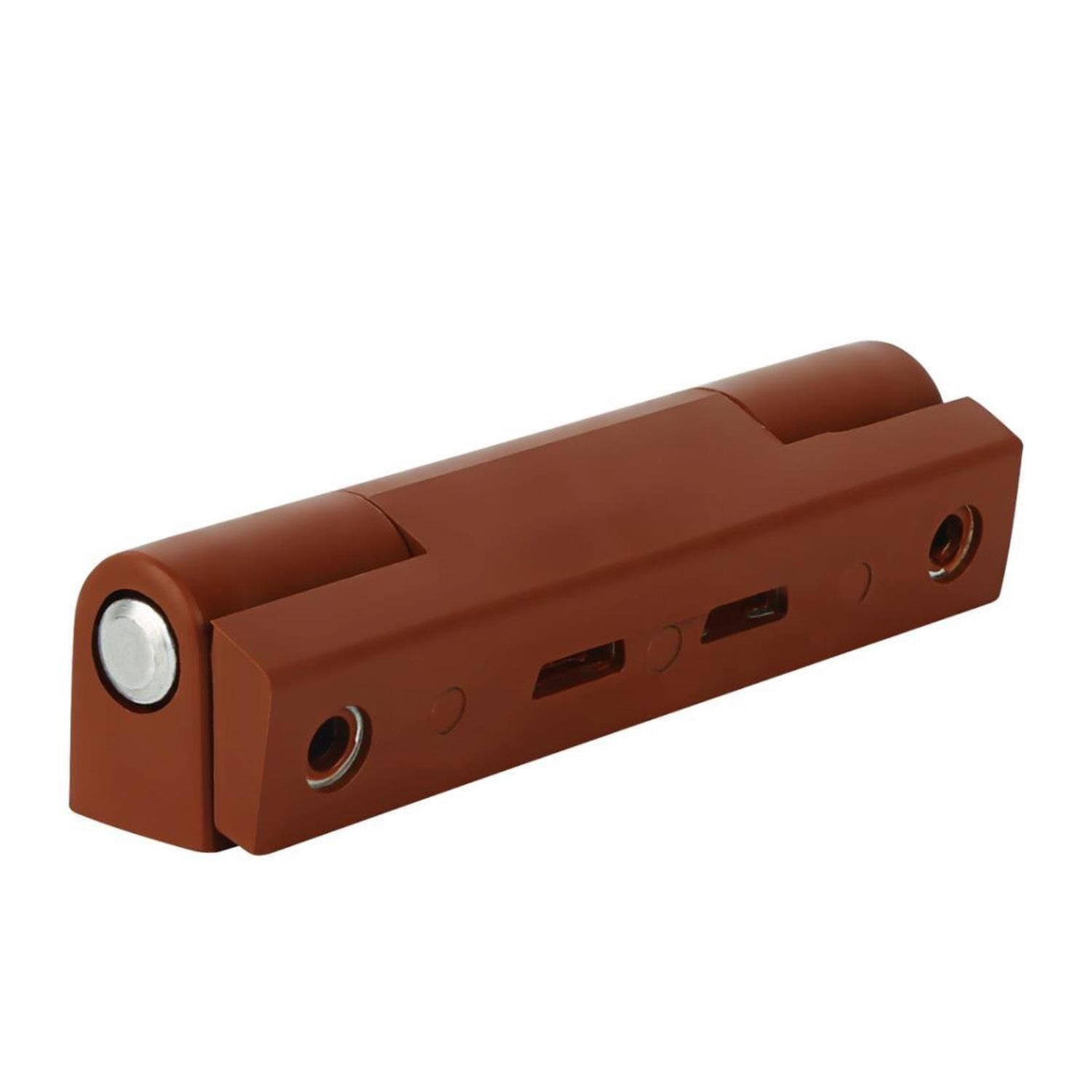Pvc Pimapen Pencere Menteşesi 90 mm Sac Destekli Kahvrengi Menteşe (5 ADET)